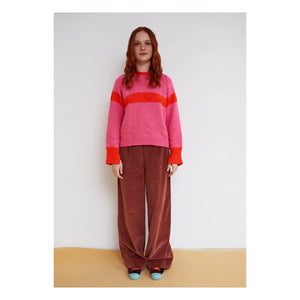 Dr Bloom - Caramelo Jersey Sweater | Pink