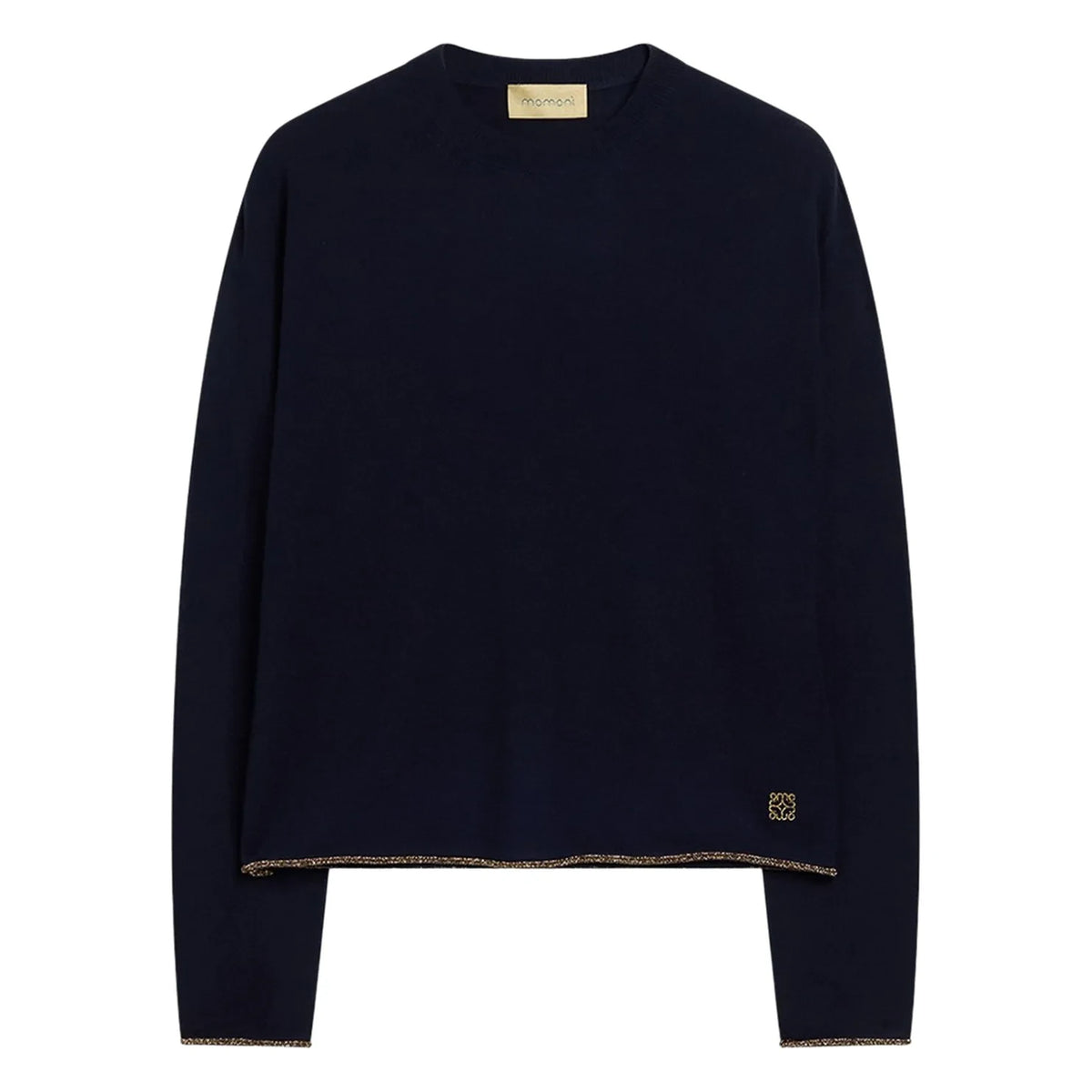 Momoni - Karasu Wool Sweater | Navy