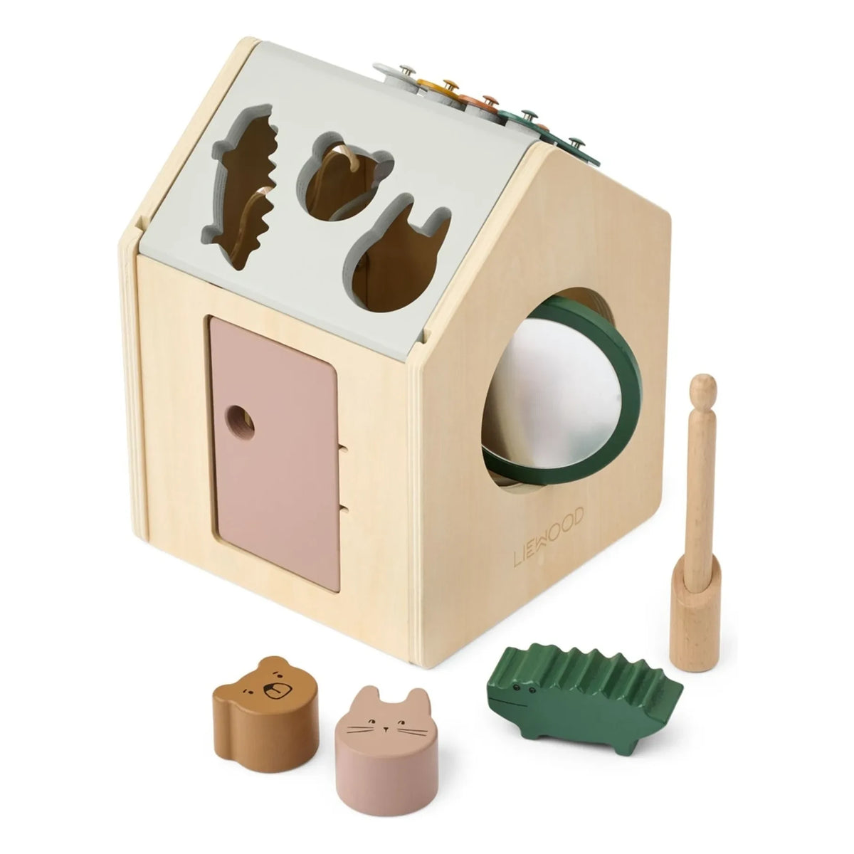 Liewood - Lucas Activity Cube | Tuscany Rose Multi Mix