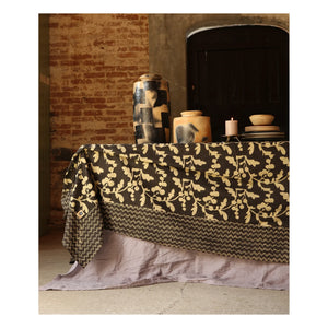 Doing Goods - Doing Goods x Smallable Cotton Tablecloth | Noir/Blanc