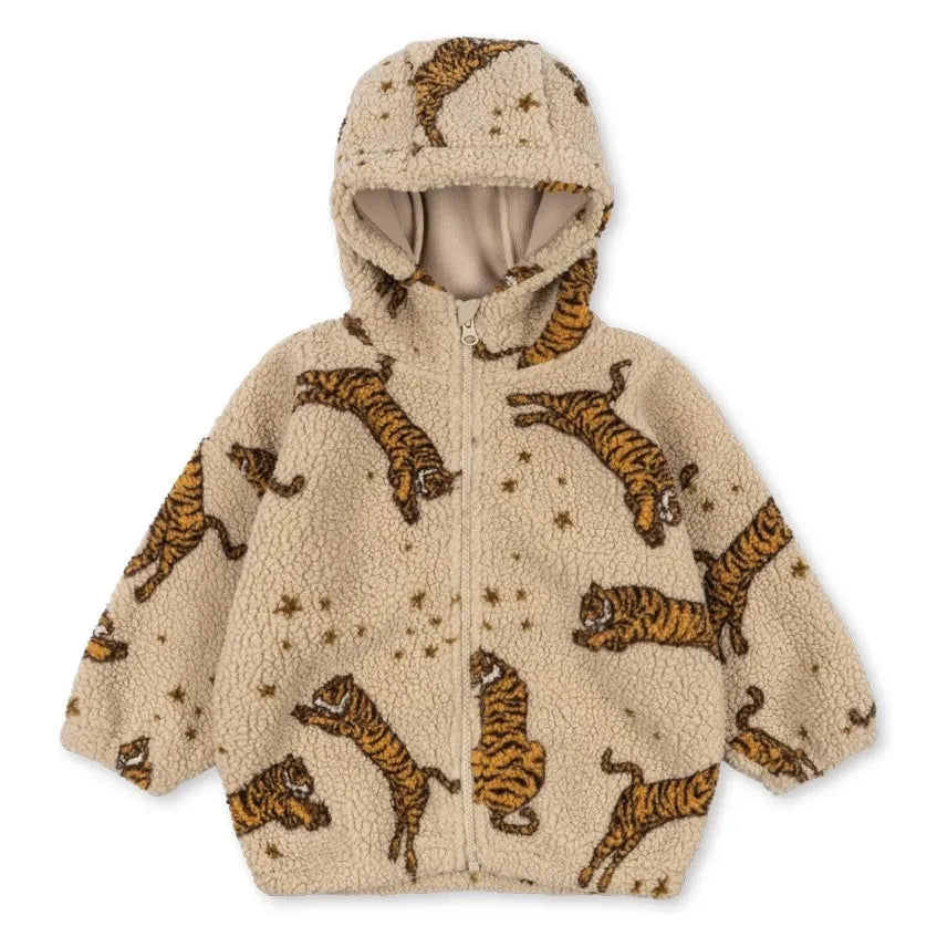 Konges Sløjd - Jody Tigers Sherpa-style Jacket | Beige