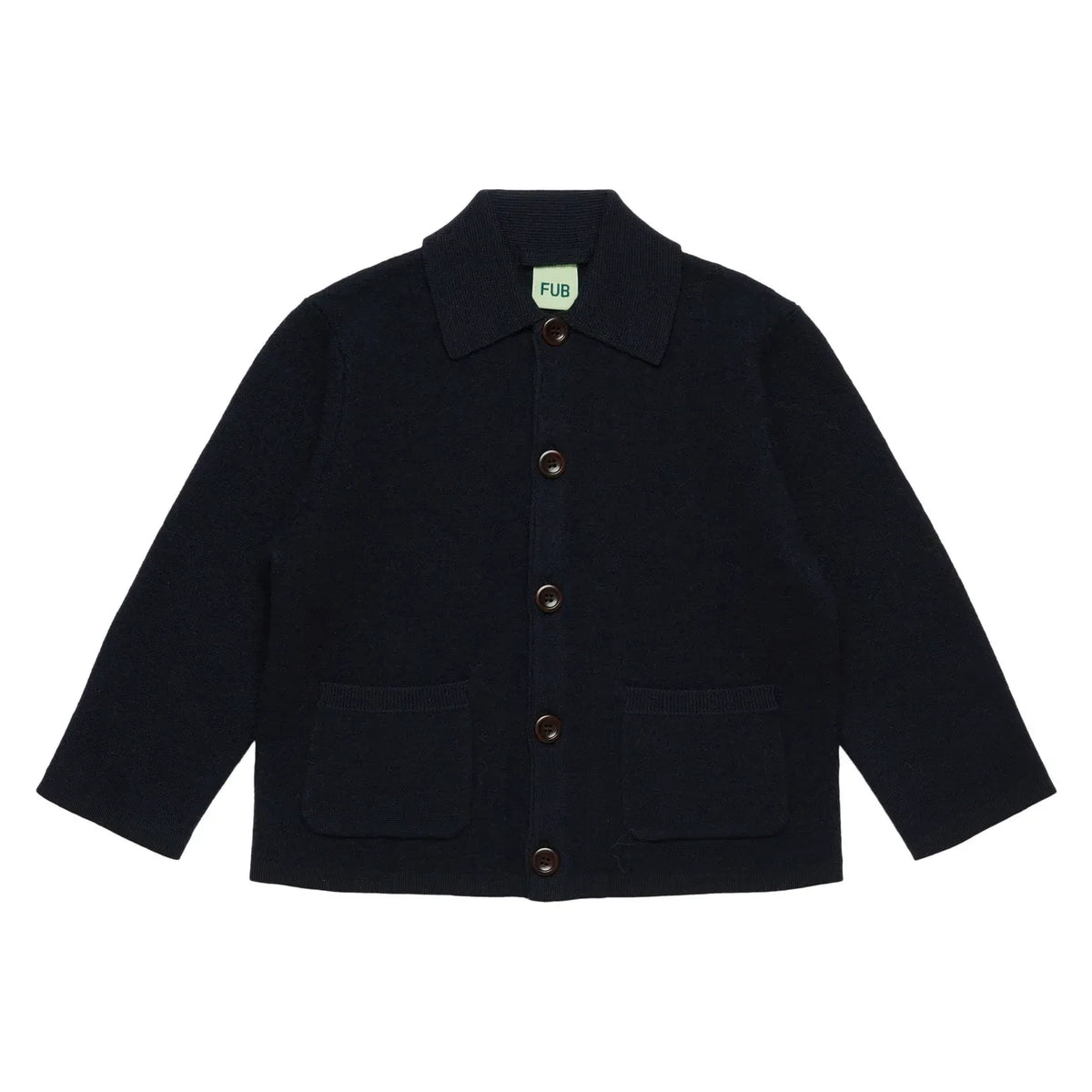 FUB - Merino Wool Felted Jacket | Navy