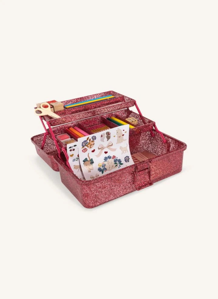 Konges Sløjd - Glitter Art and Craft Set | Pink
