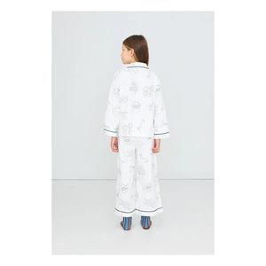 Tinycottons - Apple Pajamas | White