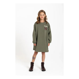 Hundred Pieces - Briona Dress | Haki