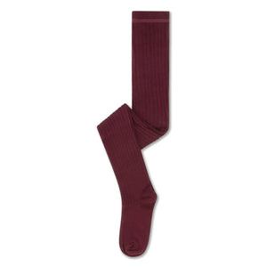 Repose AMS - Ribbed Tights | Burgundy