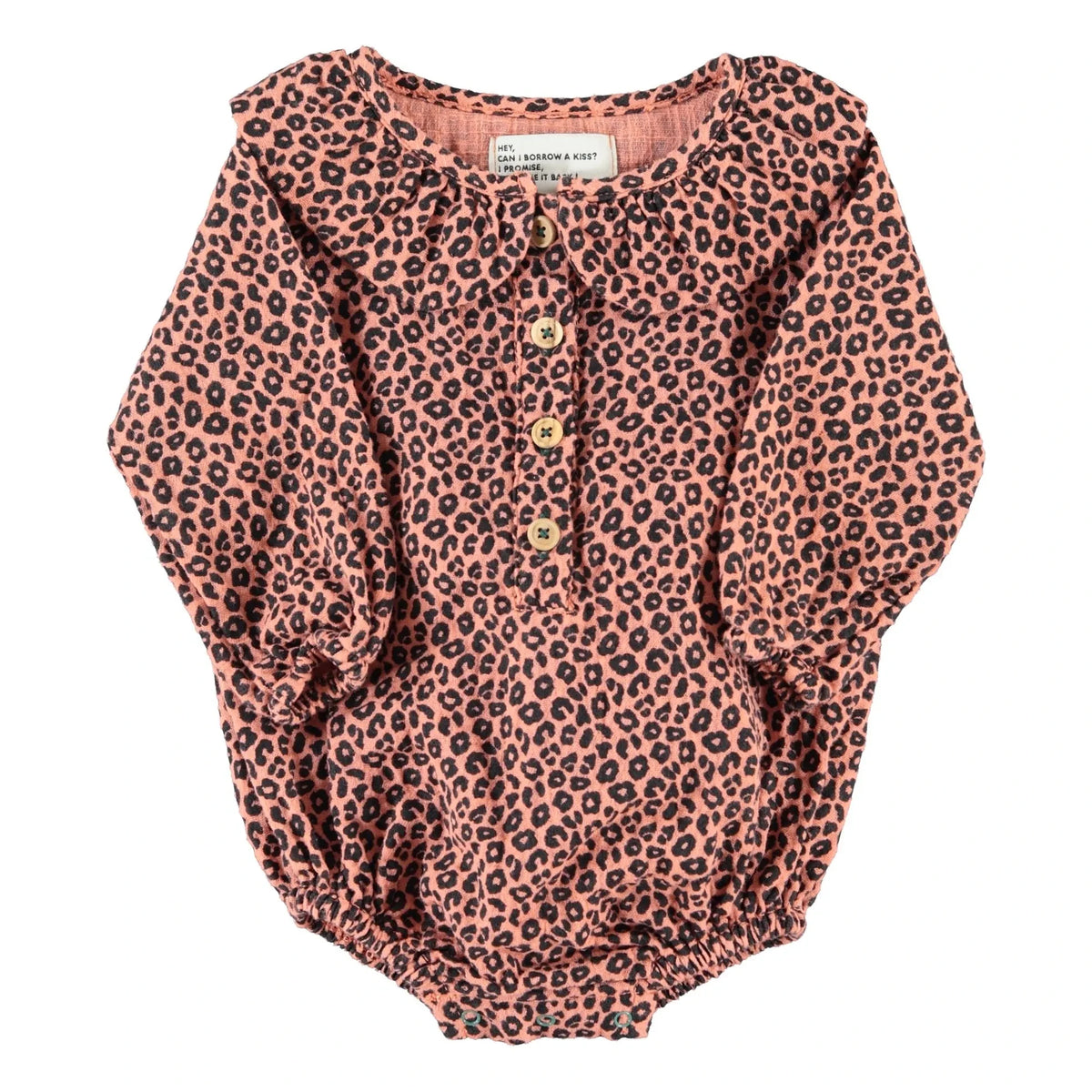 Piupiuchick - Leopard Romper | Pink