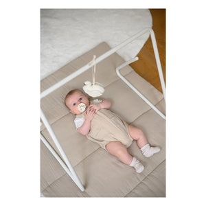 We Are Bitte - Organic Cotton Muslin Play Mat | Latte