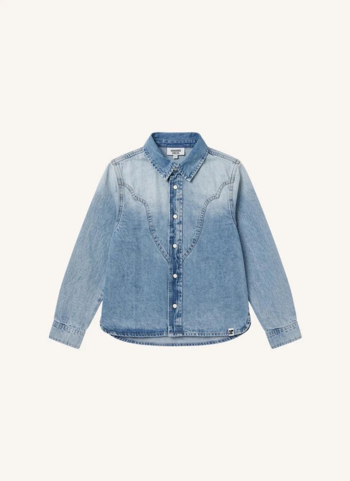 Hundred Pieces - Pauline Denim Shirt | Light Denim