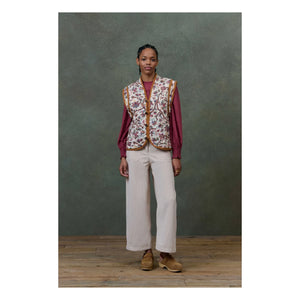 Louise Misha - Nelina Bluebell Grove Reversible Jacket - Women's Collection | Noir/Blanc