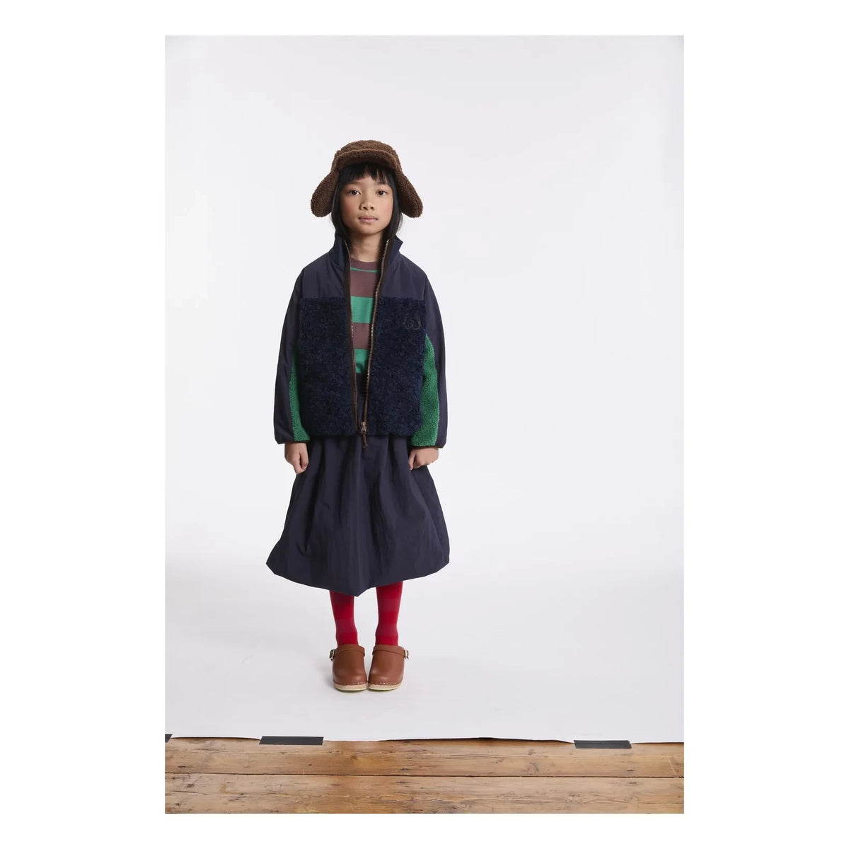 Wynken - Sherpa-Style Jacket | Navy