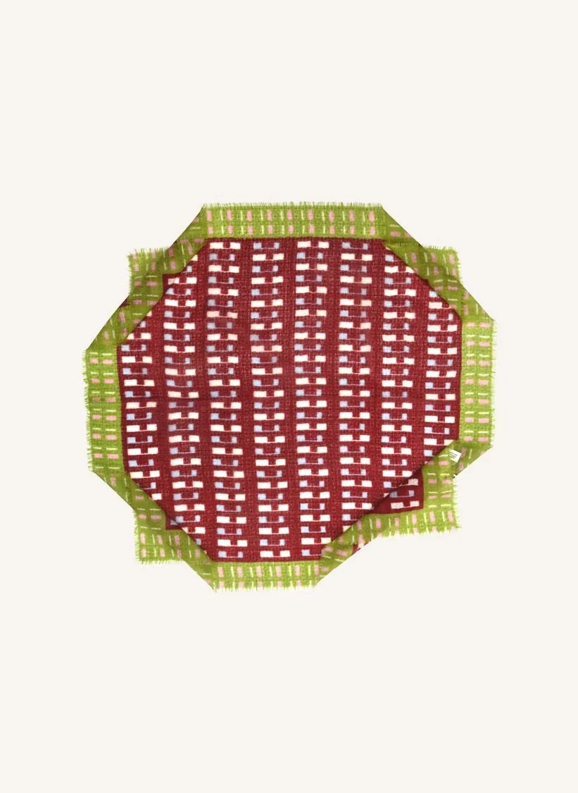 Epice Paris - Wool Bandana | Red