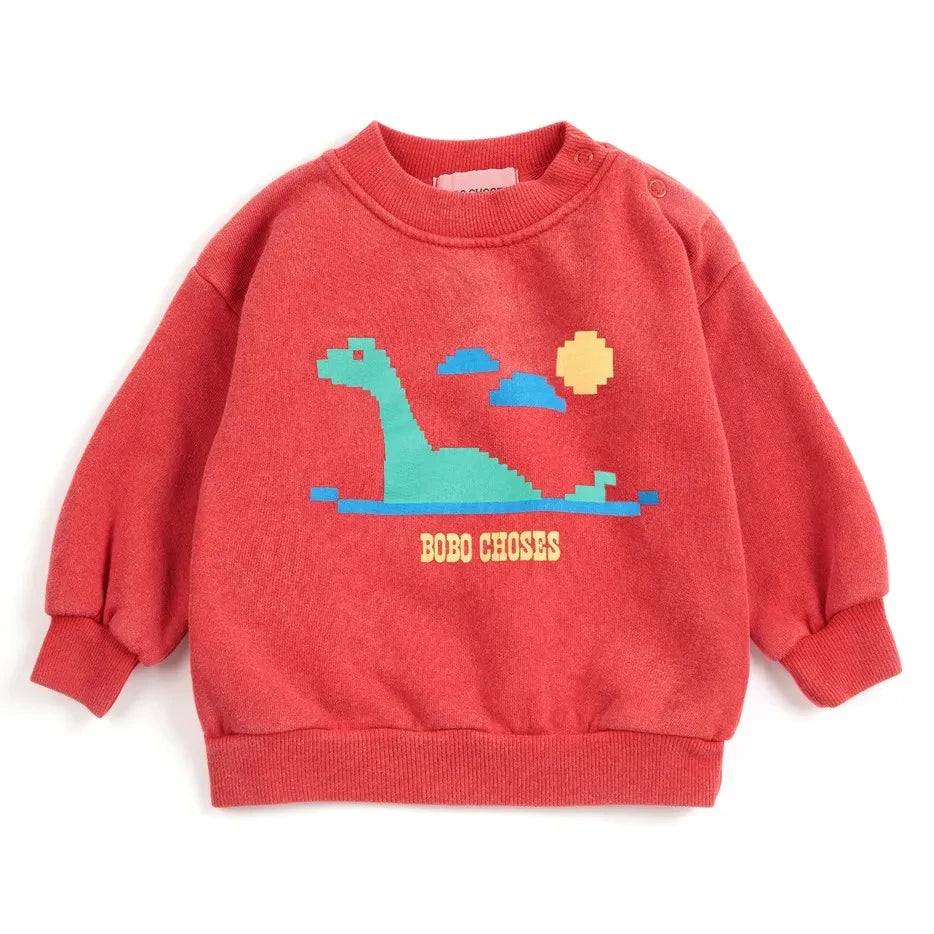 Bobo Choses - Sweat Lake Organic Cotton Baby | Red