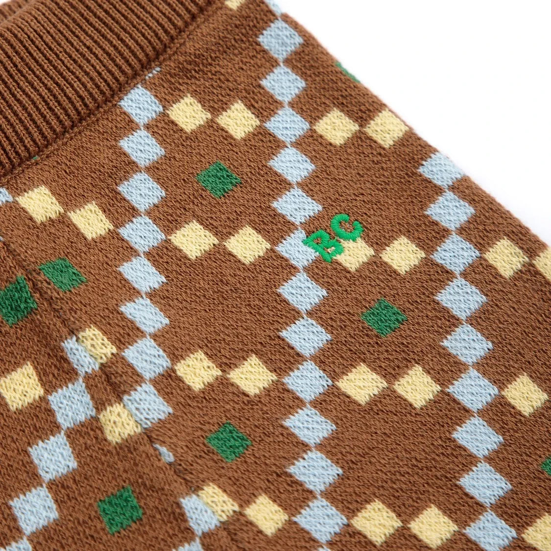 Bobo Choses - Organic cotton knit harem pants | Brown