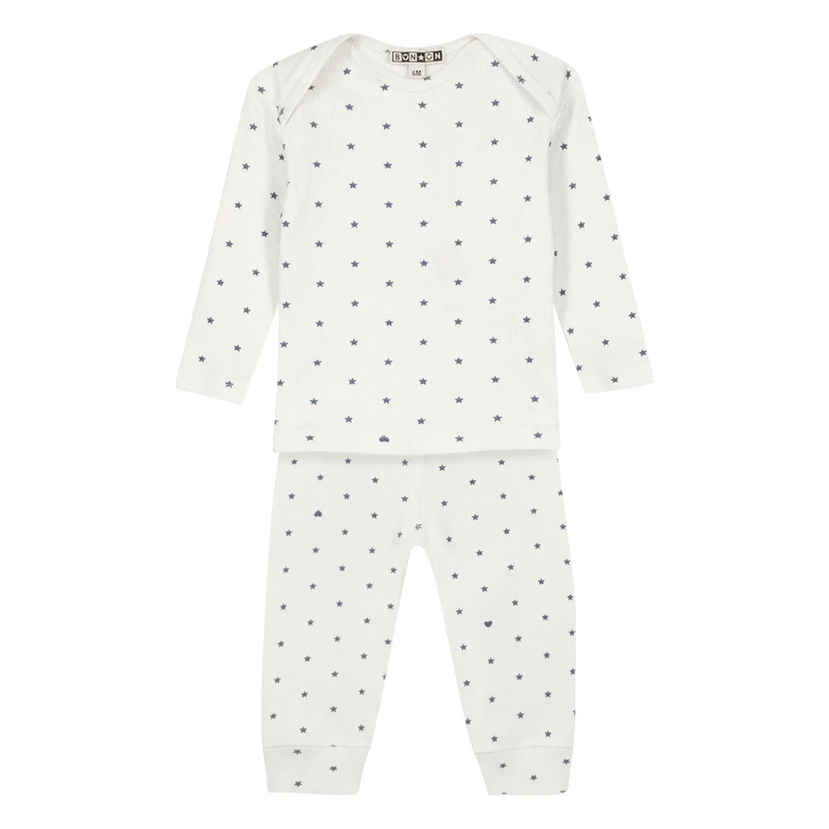 Bonton - Patino Star-Print Pajamas | Blue