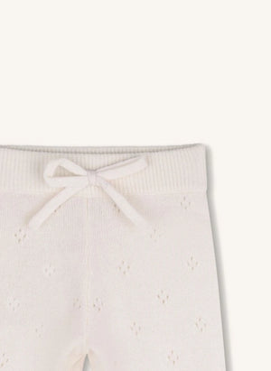 Chloé - Cashmere T-shirt and Trousers Set | Chalk