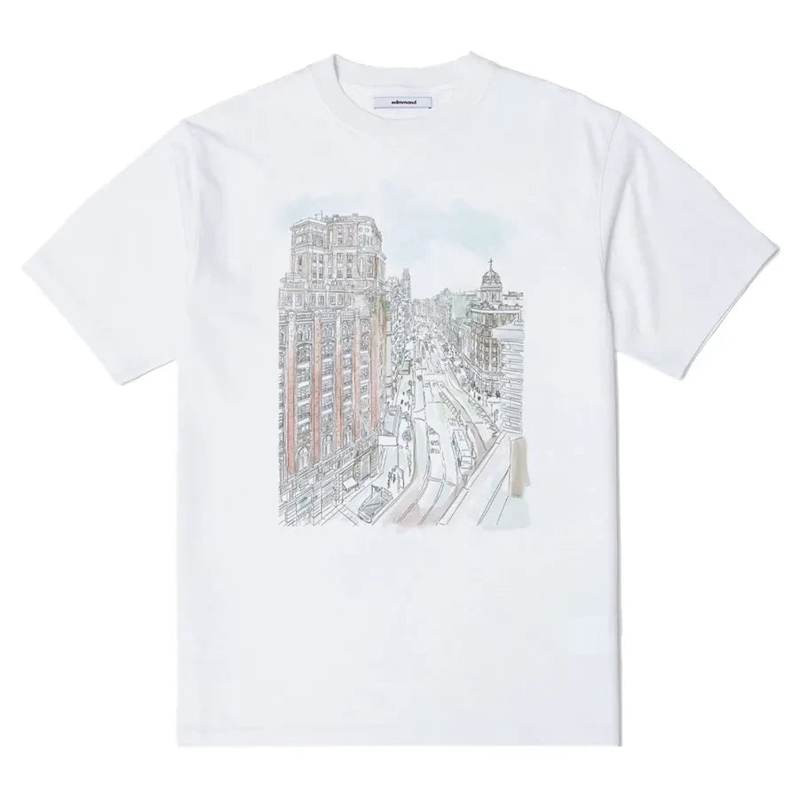 Edmmond Studios - Gran Via Cotton T-Shirt | White