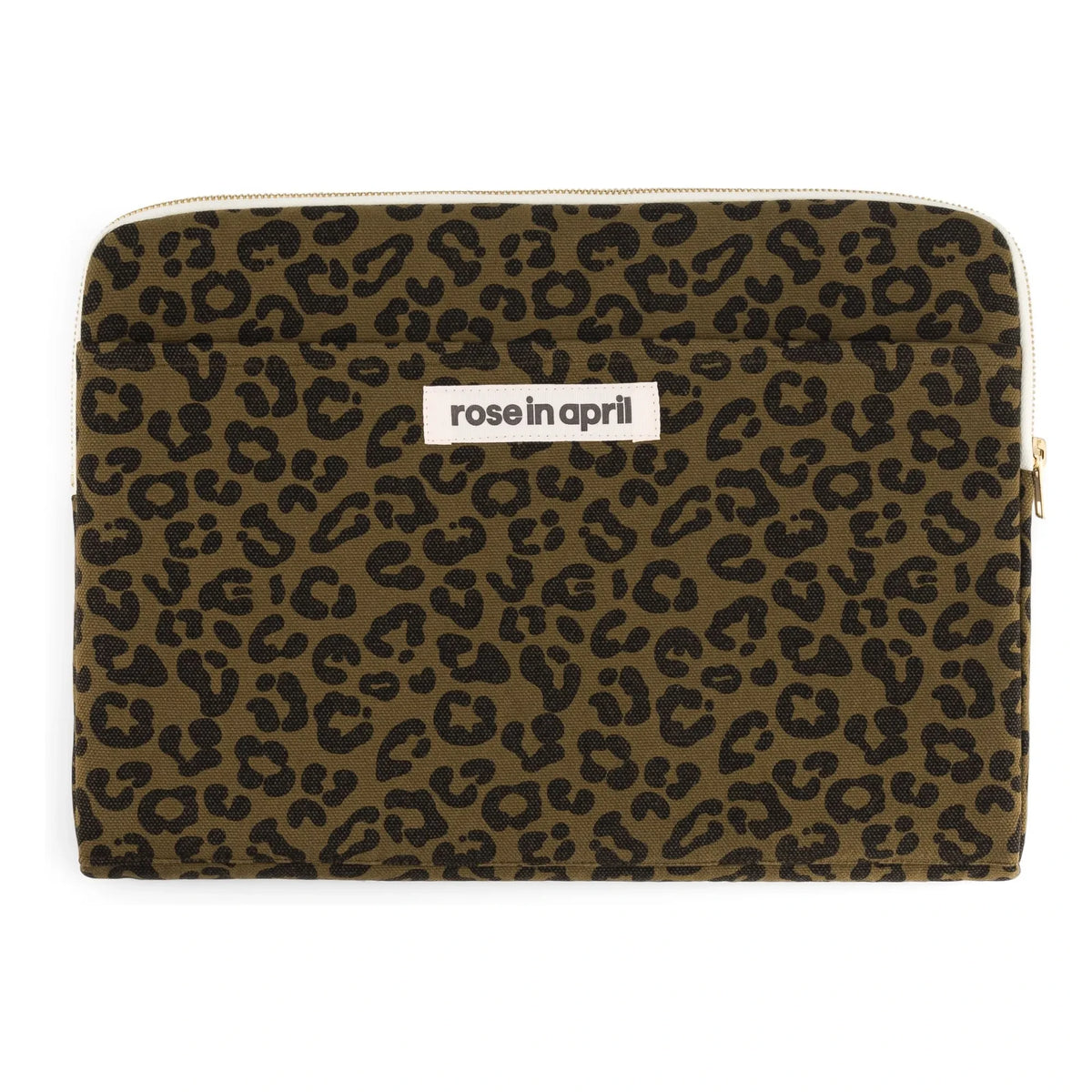 Rose in April - Graou Laptop Case | Olive