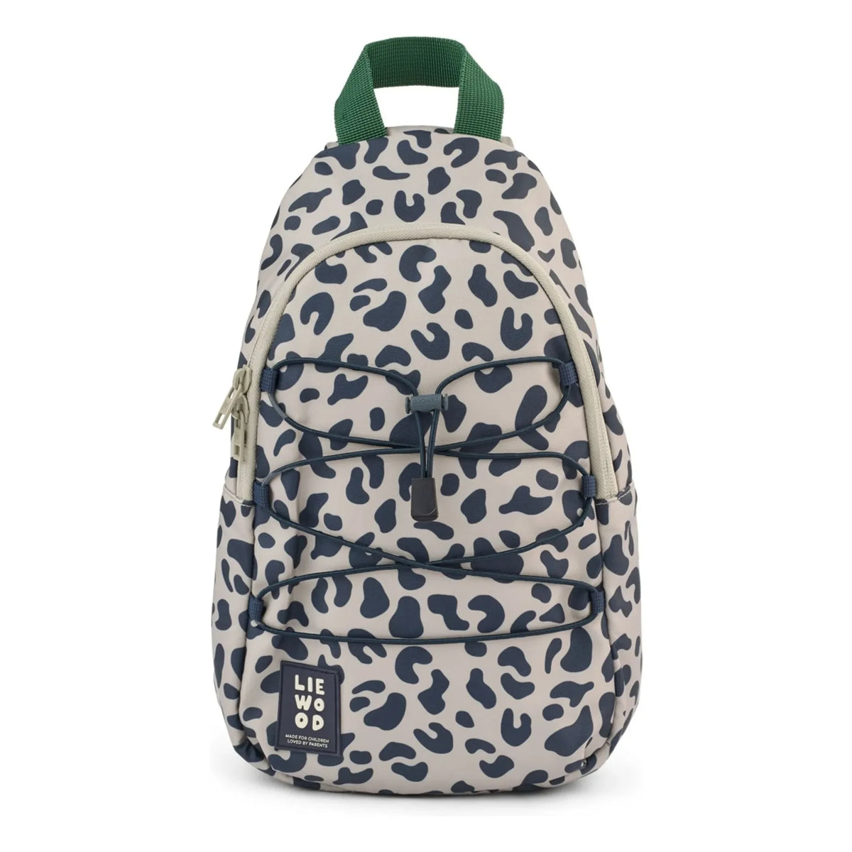 Liewood - Phoenix Leopard Recycled Fiber Backpack | Beige
