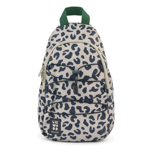 Liewood - Phoenix Leopard Recycled Fiber Backpack | Beige