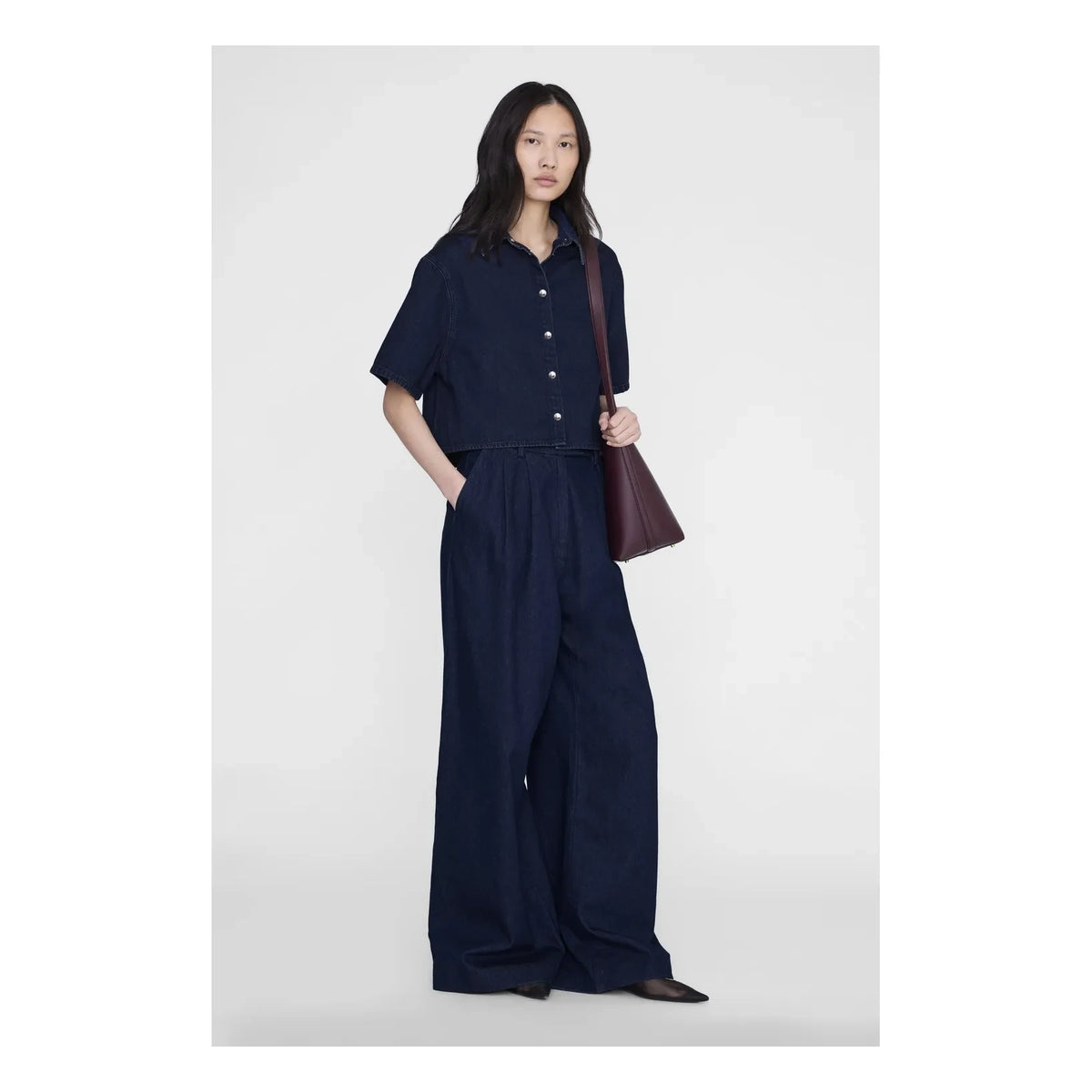 Anine Bing - Lincoln Shirt | Dark Blue
