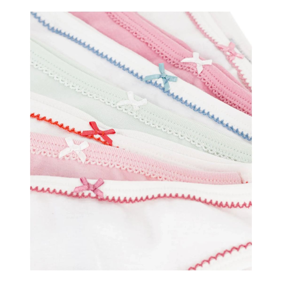 Petit Bateau - 7-Pack Organic Cotton Briefs | Pink