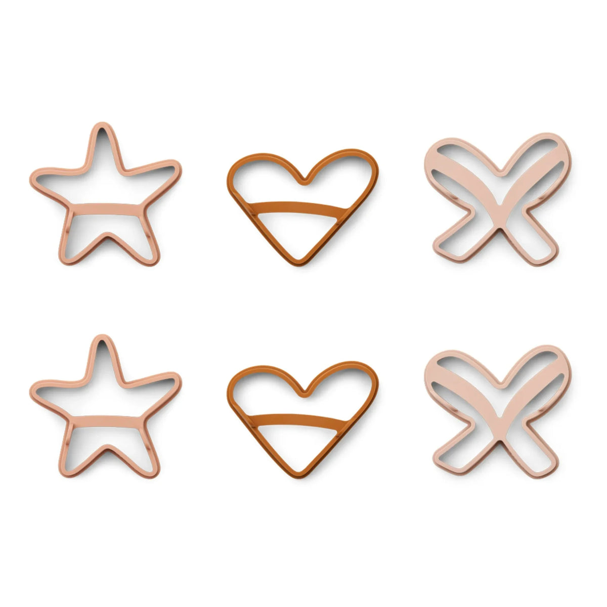 Liewood - Karina Silicone Cookie Cutters | Pink