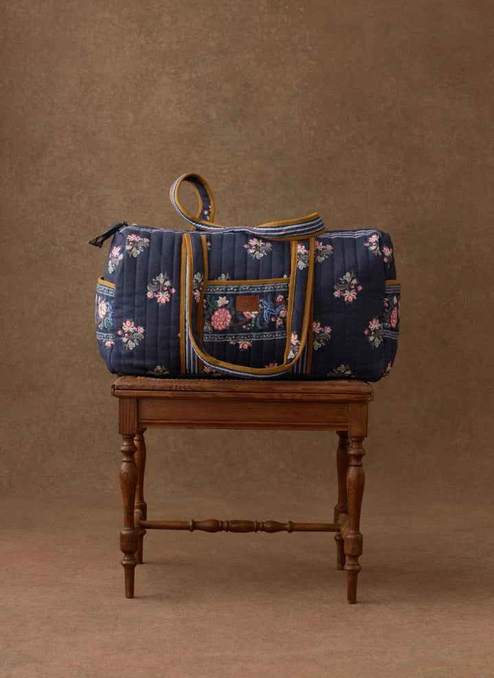 Louise Misha - Organic Cotton Bilbao 36-Hour Bag | Midnight Blue