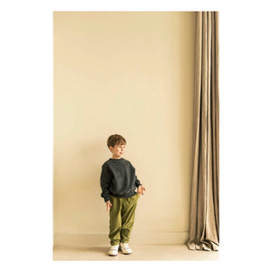 Jenest - Bird NR 1 organic cotton sweatshirt | Dark gray