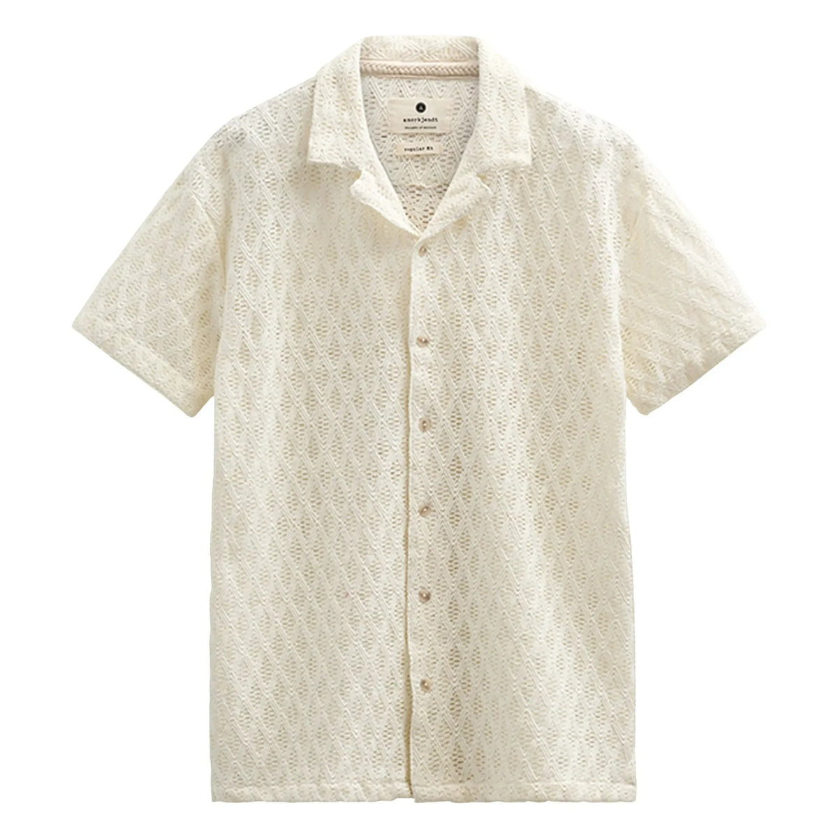 Anerkjendt - Akleander Ao Lace Shirt | Beige