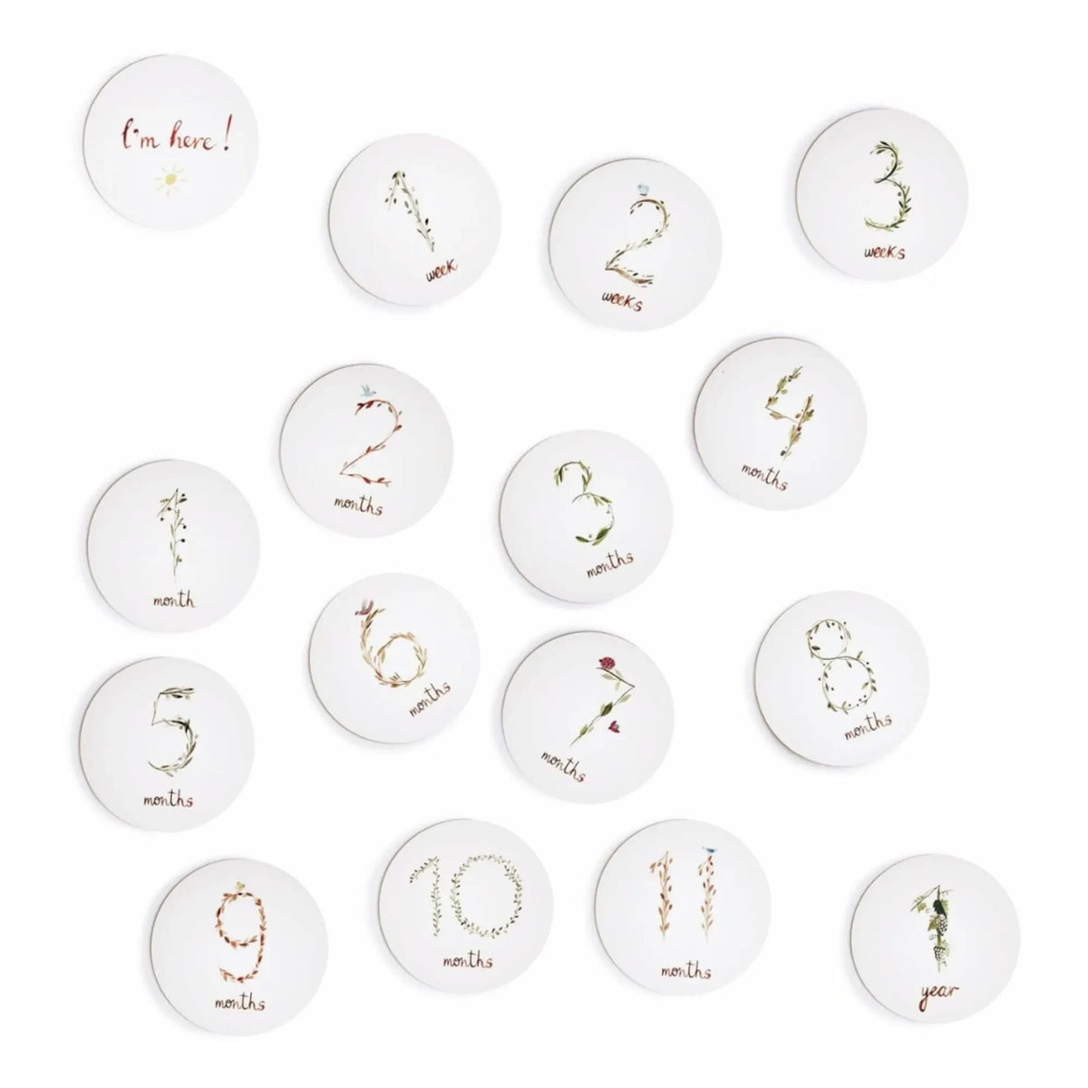 Mushie - Milestone Cards