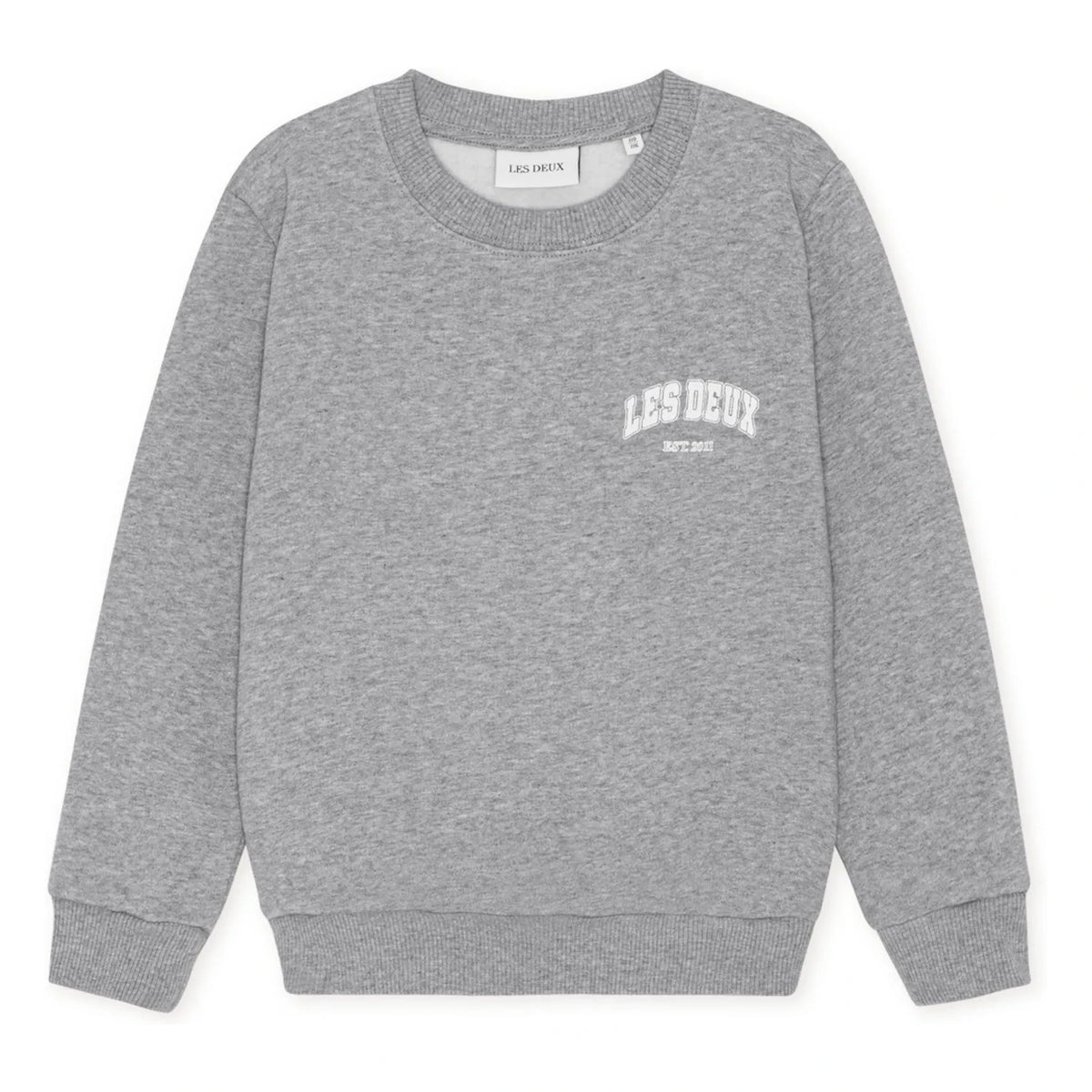 Les Deux - Organic Cotton Hoop Sweater | Gray