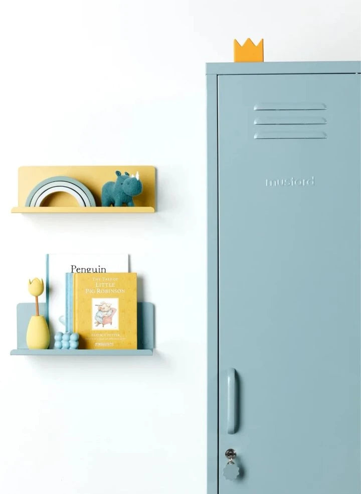 Mustard Made - Ledge Metal Wall Shelf | Ocean