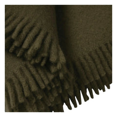 Suite 702 - Cloud Mohair Blanket | Olive