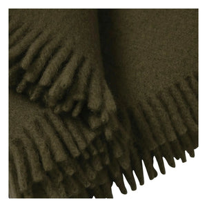 Suite 702 - Cloud Mohair Blanket | Olive