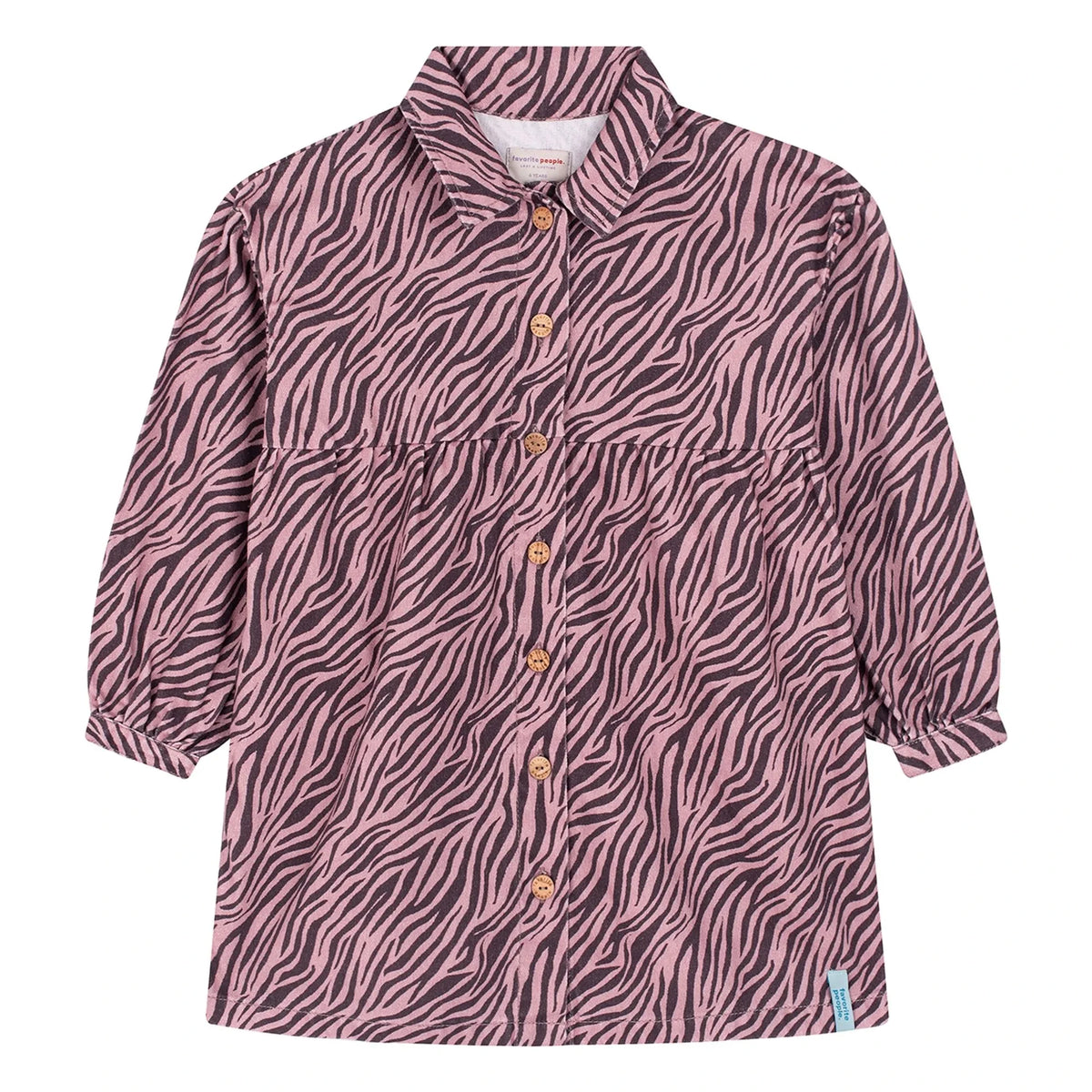 Favorite People - Pink Lake Zebra Dress