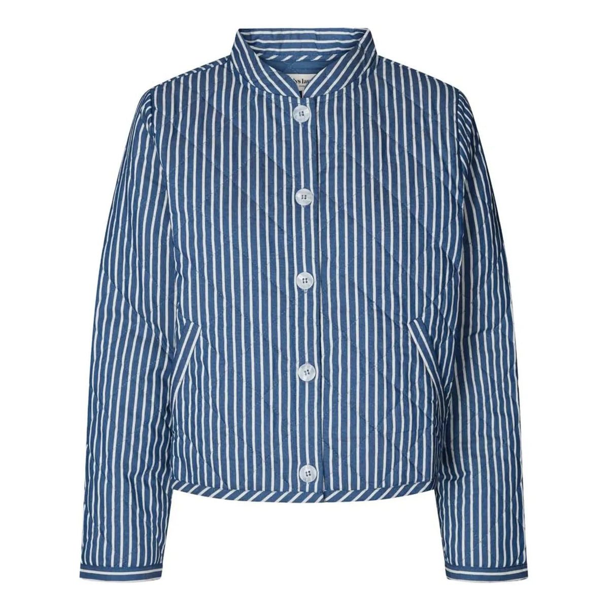 Lollys Laundry - Emilia Striped Jacket | Blue