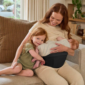 Ergobaby Lift Hip Seat - Onyx Black-Baby Carriers-Onyx Black- | Natural Baby Shower