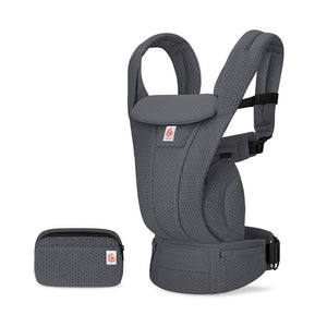 Ergobaby Omni Deluxe Mesh - Graphite Grey-Baby Carriers-Graphite Grey- | Natural Baby Shower