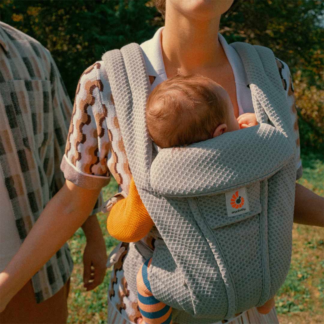 Ergobaby Omni Deluxe Mesh - Serene Blue-Baby Carriers-Serene Blue- | Natural Baby Shower