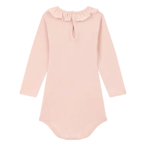 Petit Bateau - Body Collar Uni | Pink