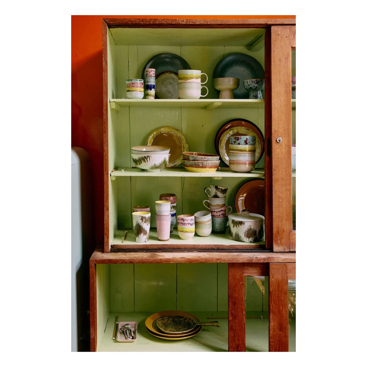 HKliving - 4-Piece Stoneware Bowl Set