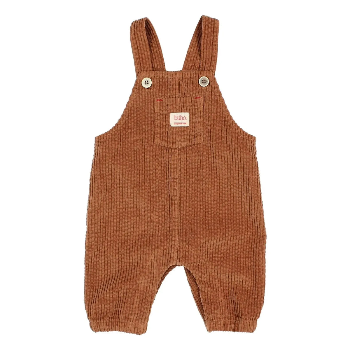 Búho - Velvet Pocket Overall | Russet