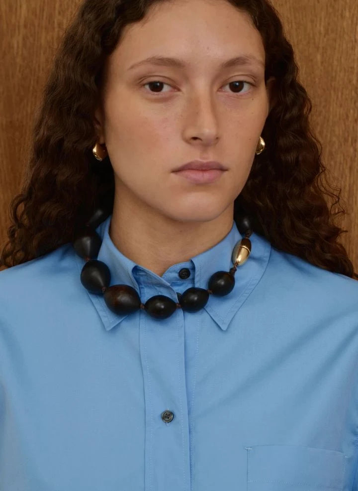 Soeur - Zamia necklace | Brown