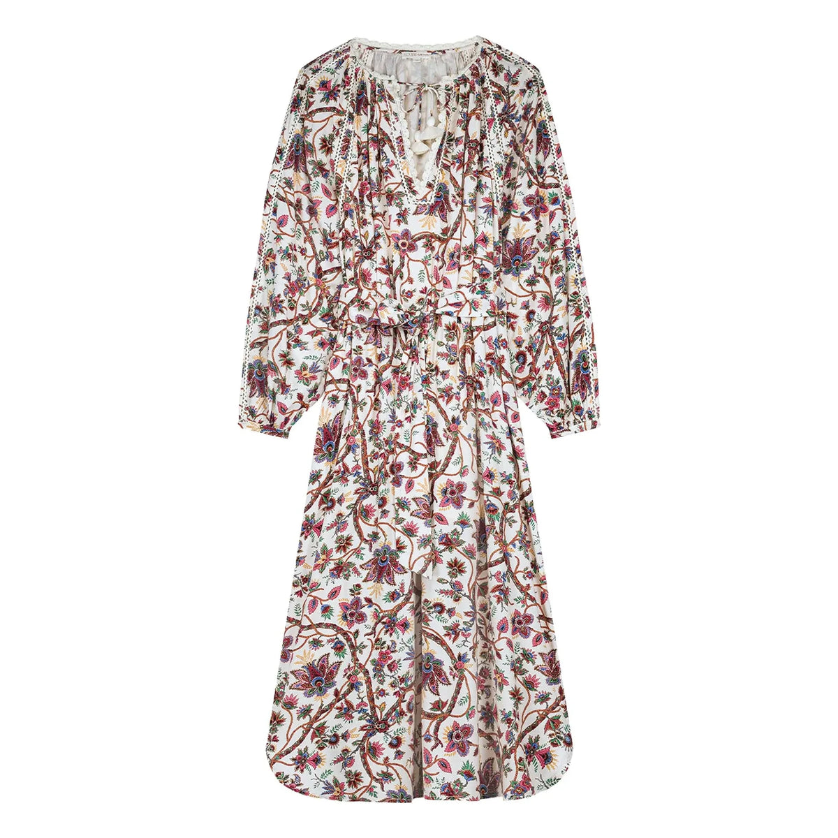 Louise Misha - Marti Bluebell Grove Dress - Women's Collection | Cream
