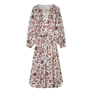 Louise Misha - Marti Bluebell Grove Dress - Women's Collection | Cream