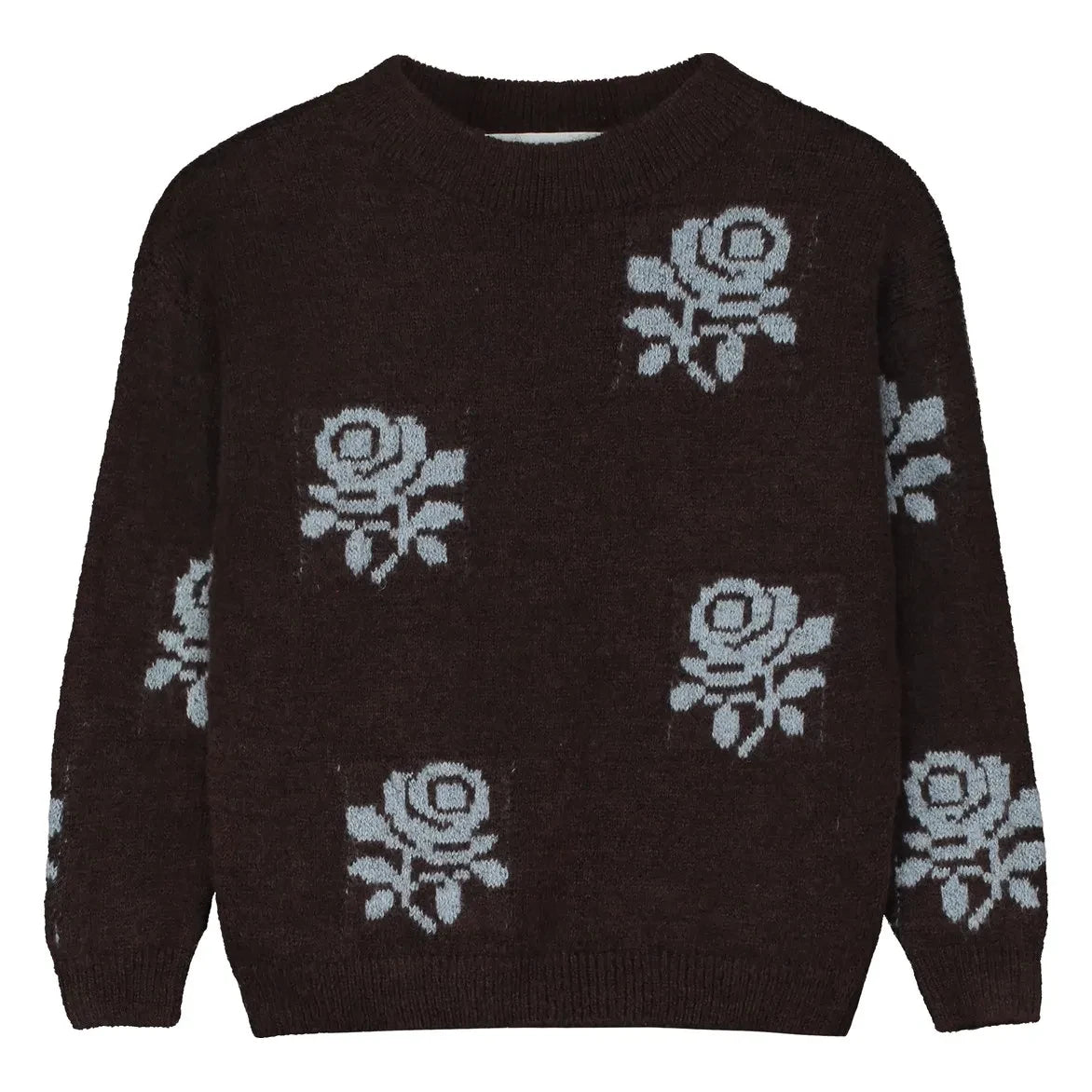 Tangerine - Floral Sweater | Black
