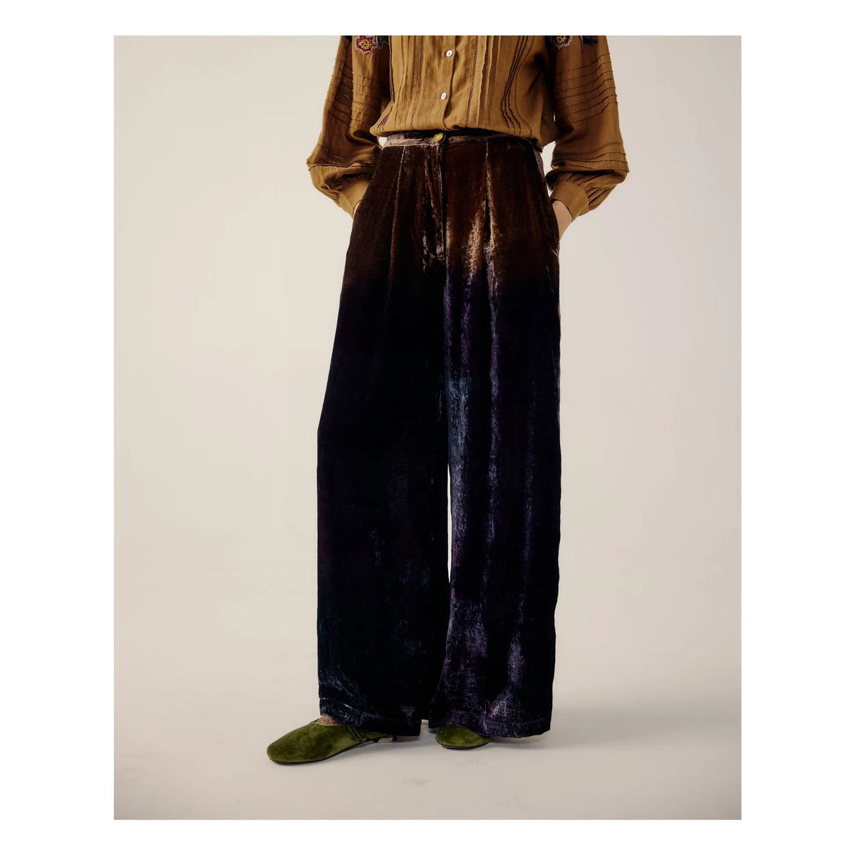 CORD - Velvet Lounge Pants | Purple
