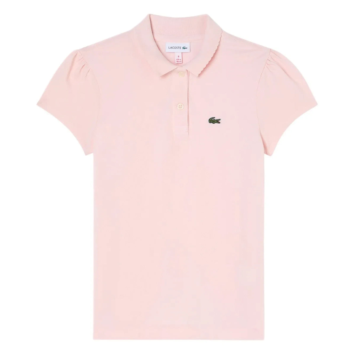 Lacoste - Organic Cotton Logo Polo Shirt | Light Pink