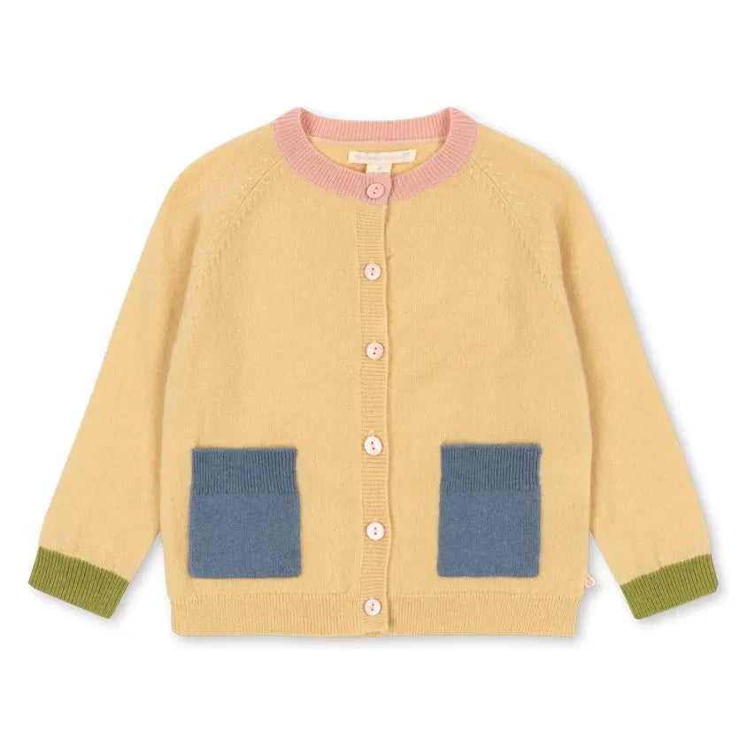 Konges Sløjd - Colletti Wool Cardigan | Yellow